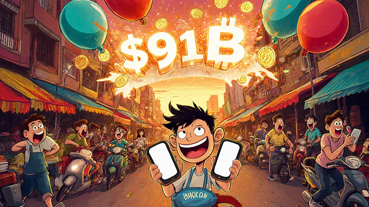 Vietnam Cryptocurrency Market: $91B Annual Value and Growth Insights