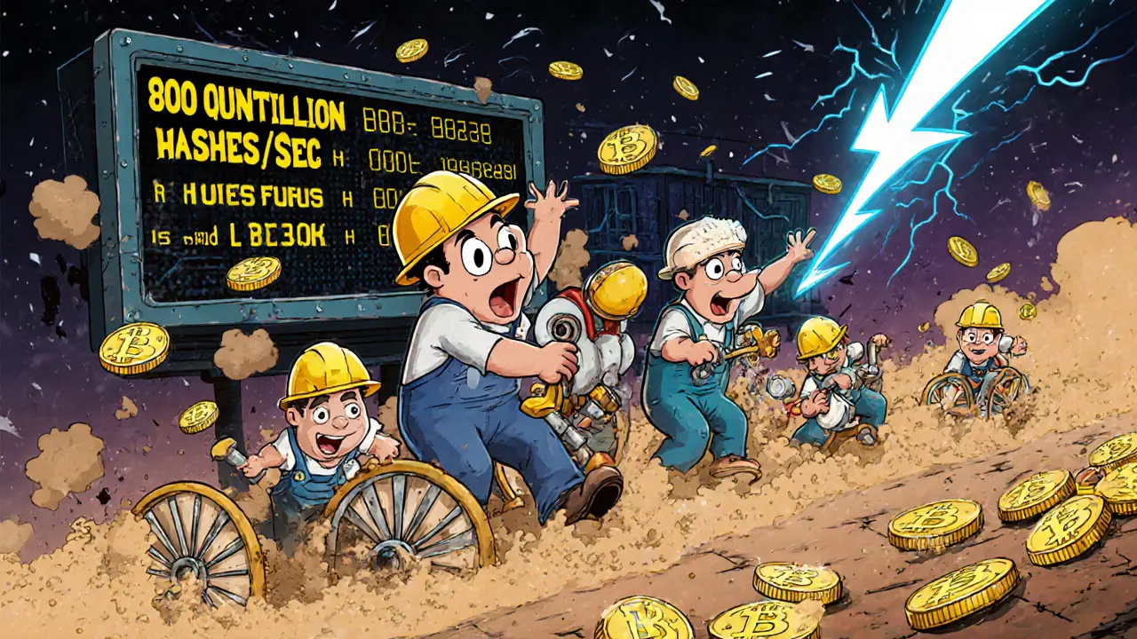 How Bitcoin's Proof of Work Mining Works