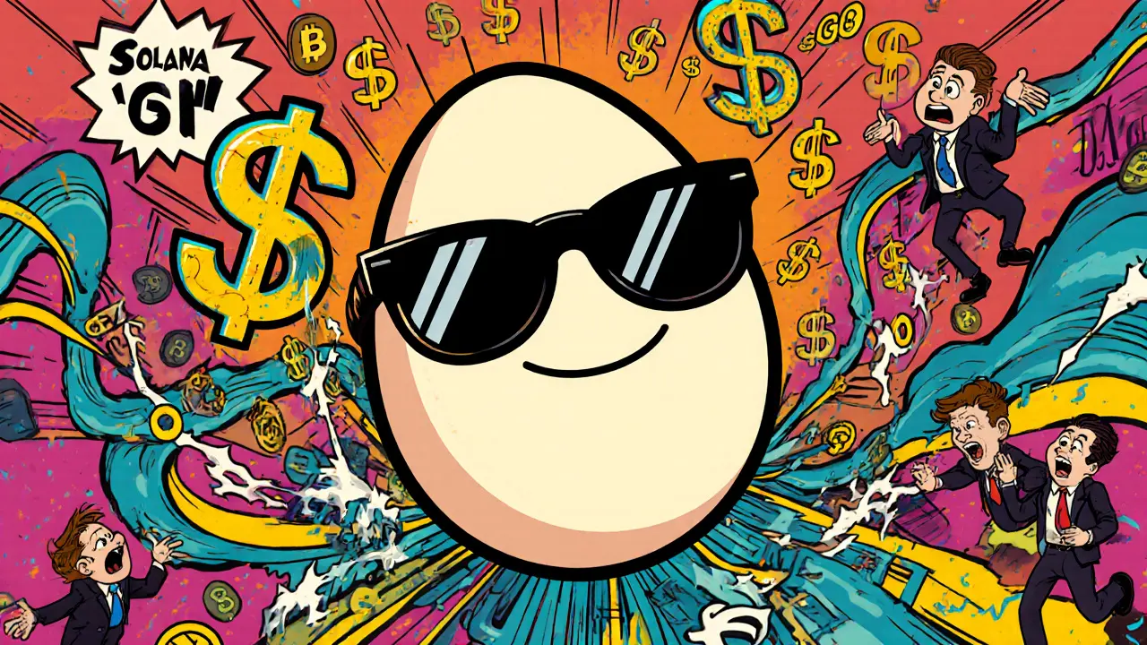 What is JustAnEGG (EGG) Crypto Coin? The Egg-Themed Meme Coin Explained