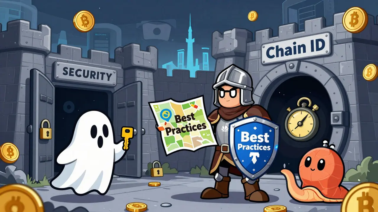 User guarding crypto fortress against replay attacks and bots