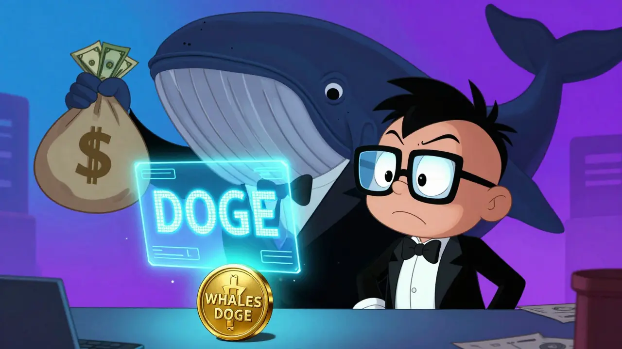 What Is WHALES DOGE (DOGE)? The Micro-Cap Meme Coin Explained