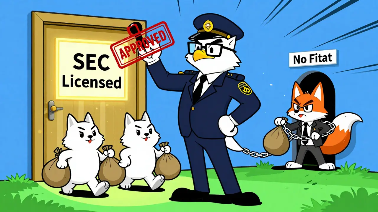 Hawk regulator approving licensed exchanges while blocking unlicensed ones
