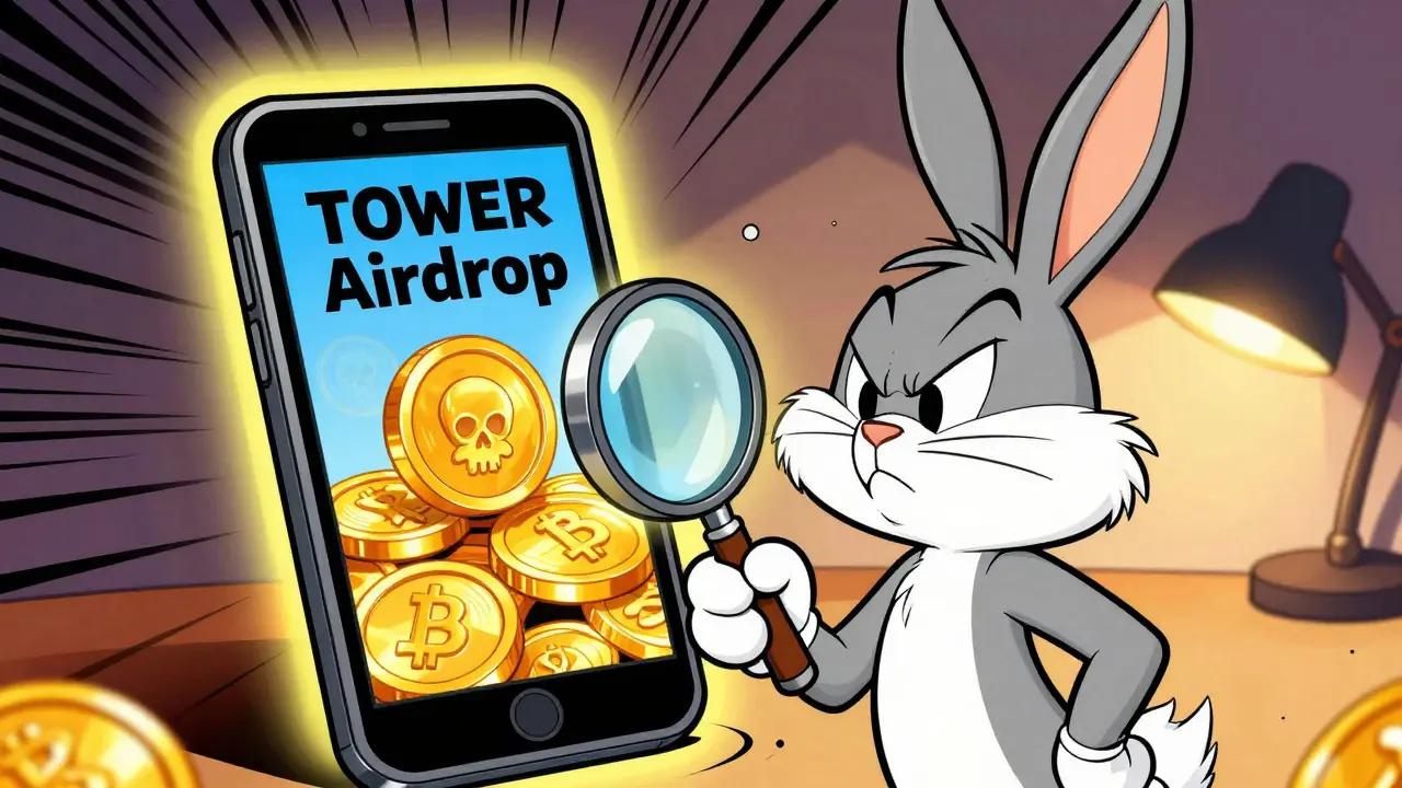 TOWER Airdrop: Is It Real? How to Spot Scams & Find Legit Crypto Drops in 2026