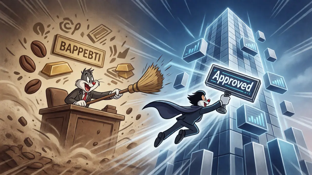 OJK authority taking over crypto regulation from old commodity offices.